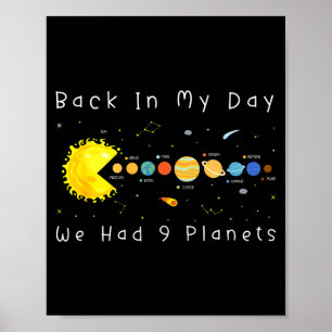 Funny Video Games Back In My Day We Had Nine Plane Poster
