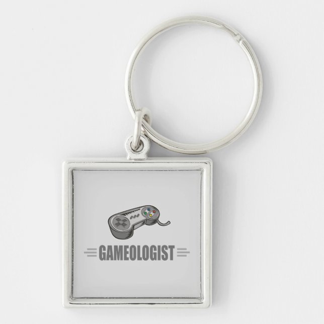 Funny Video Gaming Key Ring (Front)