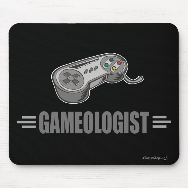 Funny Video Gaming Mouse Mat (Front)