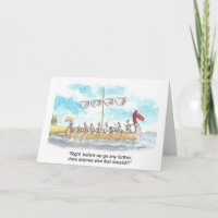 Funny Viking Birthday Card