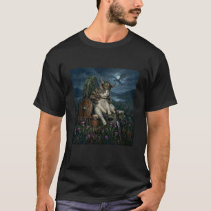 Funny Viking Cat Rat Warrior Highland Dragon Scand T-Shirt