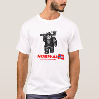 Funny viking Norway t-shirt design