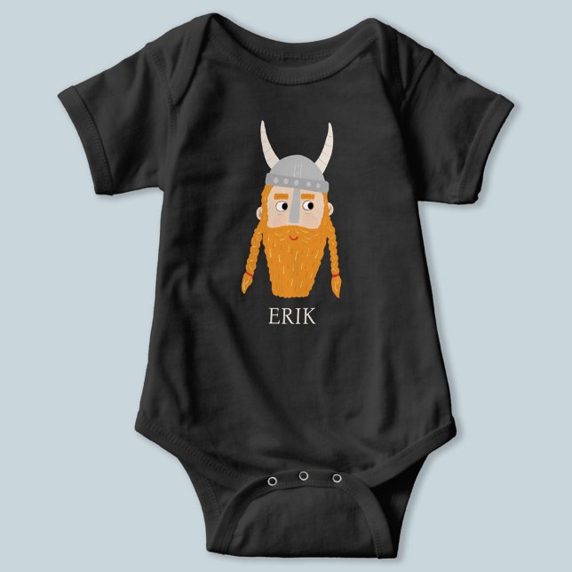 Funny Viking Personalised Baby Bodysuit (Creator Uploaded)