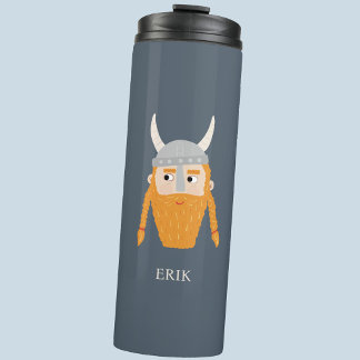 Funny Viking Personalised Thermal Tumbler