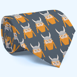 Funny Viking Tie