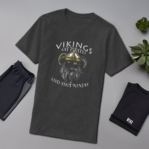 Funny Viking Warrior Scandinavian Humour Valhalla T-Shirt