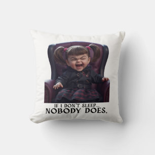 Funny Villain Baby Design Cushion