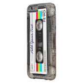Funny Vintage 80s Retro Music Cassette Tape Case-Mate iPhone Case (Back Left)