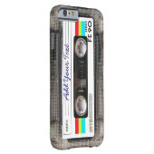 Funny Vintage 80s Retro Music Cassette Tape Case-Mate iPhone Case (Back/Right)