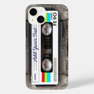 Funny Vintage 80s Retro Music Cassette Tape Case-Mate iPhone 14 Case