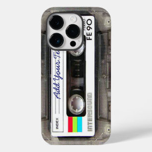 Funny Vintage 80s Retro Music Cassette Tape Case-Mate iPhone 14 Pro Case