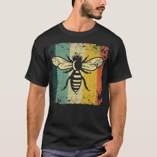Funny Vintage Bee Designs For Men Women Beekeeping T-Shirt
