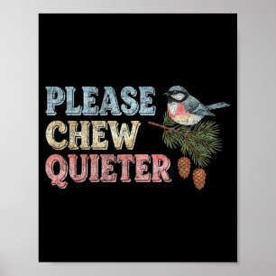 Funny Vintage Bird Nature Bird Watchers  Poster