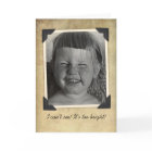 Funny Vintage Birthday Card