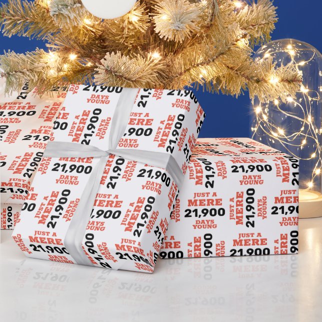 Funny Vintage Birthday Wrapping Paper (Holidays)