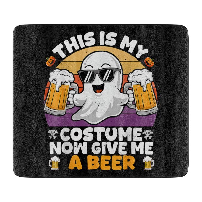 Funny Vintage Boo  Cutting Board (Front)