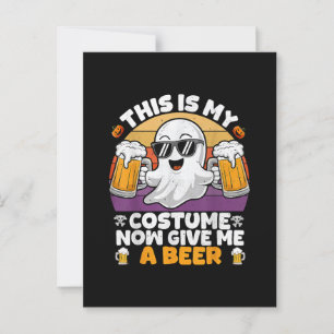 Funny Vintage Boo Postcard