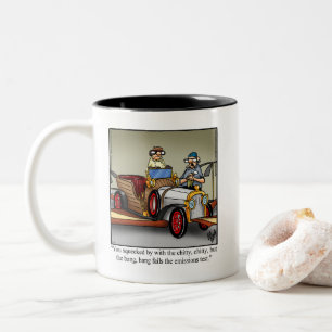 Funny Vintage Car Humor Coffee Mug Gift