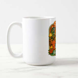 Funny Vintage Christmas Elves Are Always Watching Coffee Mug