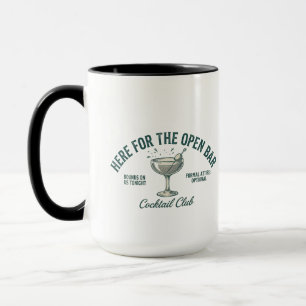 Funny Vintage Cocktail Party Design Mug