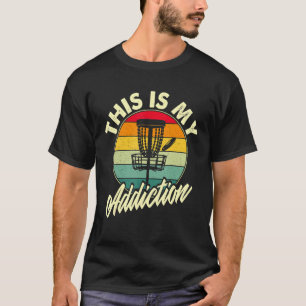 Funny Vintage Disc Golf Distressed Frisbee Golf Ad T-Shirt