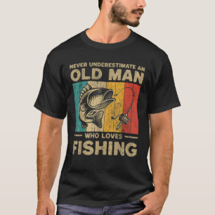 Funny Vintage Fishing Jokes Womens Mens Fisherman  T-Shirt