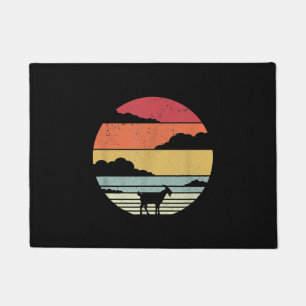 Funny Vintage Goat Gift Doormat
