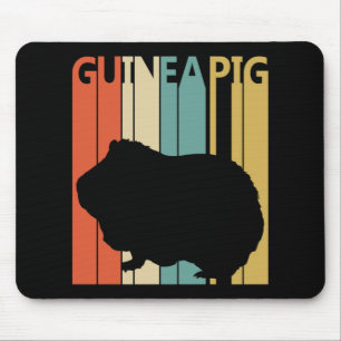 Funny Vintage Guinea Pig Mouse Mat