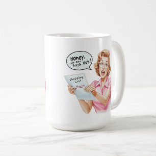 Funny Vintage Housewife Kitchen Design Coffee Mug