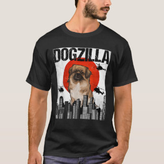 Funny Vintage Japanese Dogzilla Tibetan Spaniel T  T-Shirt