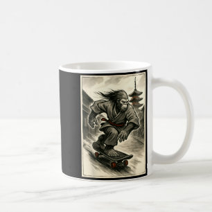 Funny Vintage Japanese Ukiyo-e Art Graphic Tee Ska Coffee Mug