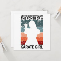 funny vintage karate girl quote sayings.