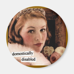 FUNNY VINTAGE MAGNET