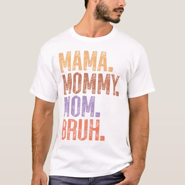 Funny Vintage Mum T-Shirt (Front)