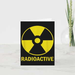 Funny Vintage Nostalgic Radioactive Nuclear War Sy Card