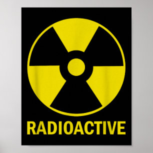 Funny Vintage Nostalgic Radioactive Nuclear War Sy Poster