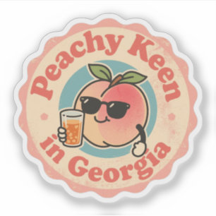 Funny Vintage Peachy Keen in Georgia Peach