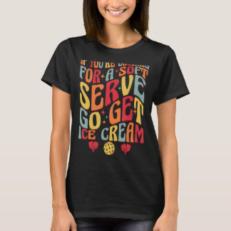 Funny Vintage Pickleball Lover Paddleball Player T-Shirt