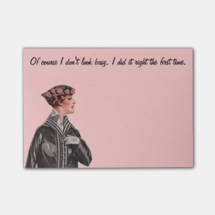 Funny Vintage Post-it Notes