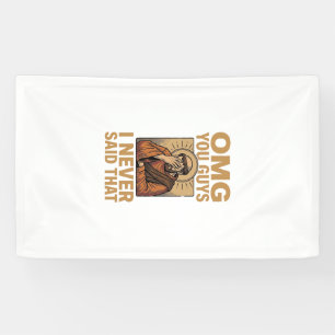 Funny Vintage Religious Facepalm Quote Shirt Desig Banner