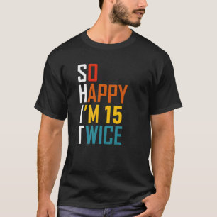Funny Vintage Retro 30Th Birthday Gift - 30 Years T-Shirt
