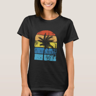 Funny Vintage Retro Style 70s 80 Retro Style Tropi T-Shirt