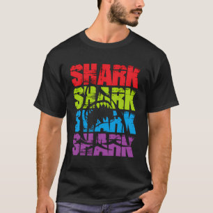 Funny Vintage Shark Design For Basking Goblin Shar T-Shirt