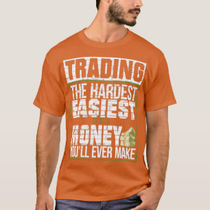 Funny Vintage Stock Market Husband Father Trading  T-Shirt