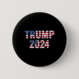 Funny Vintage Trump 2024 Election Gift Men Women Y 6 Cm Round Badge
