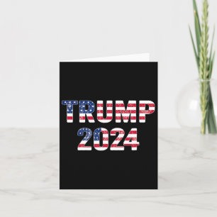Funny Vintage Trump 2024 Election Gift Men Women Y Card