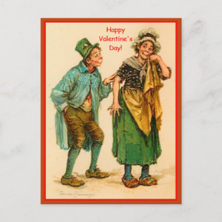 Funny Vintage Valentine cpy 1906 Frances Brundage Postcard