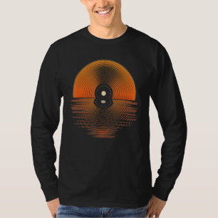 Funny Vinyl Record Art For Men Women Disc Jockey V T-Shirt