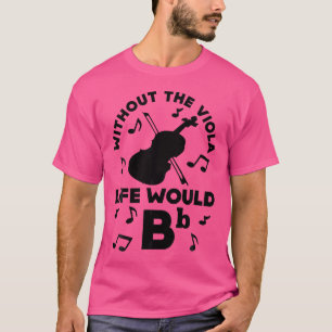 Funny Viola Violin Orchestra Band Musical T-Shirt