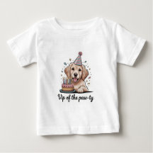 Funny "VIP of the Paw-ty" Dog Birthday